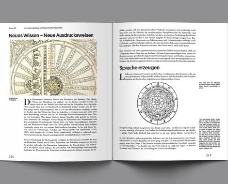 Ausschnitt aus dem Buch Mockup Die Magie der Vier Elemente im Tarotspiel der Renaissance Hardcover, Neues Wissen und neue Ausdrucksweisen